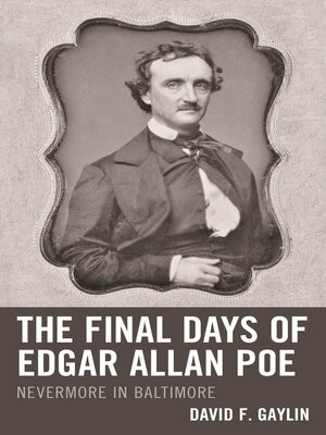 cover image of The Final Days of Edgar Allan Poe